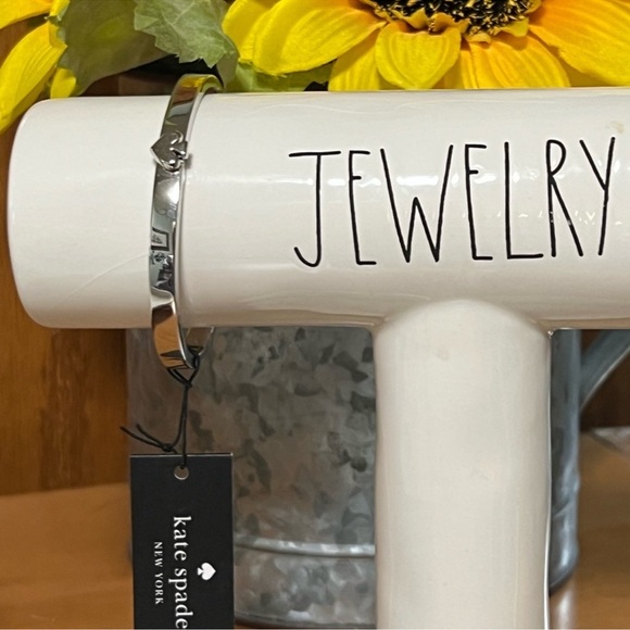 kate spade Jewelry - Kate Spade Everyday Silver Bangle NWT